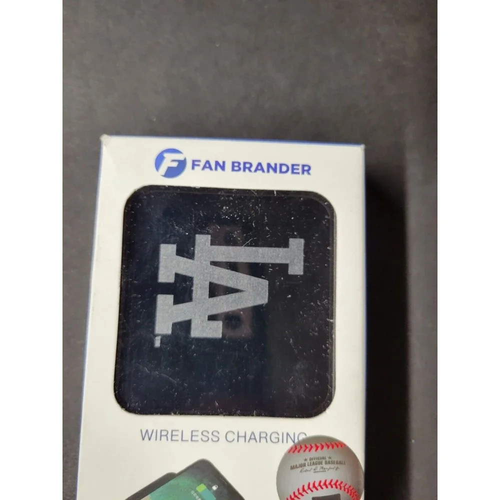 Fan Brander 3 In 1 Wireless Charging Pad LA Dodgers Universal Phone IWatch New